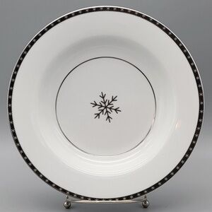 Arctic Solstice Snowflake Large Rim Soup Bowl by Target 2009 (4)